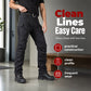 Men Waterproof Slim Fit Cargo Trousers