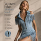 Women's Vintage Faux Suede Fringe Dress