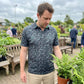 Men's Printed Short-Sleeve Shirt