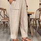 Women's Relaxed Fit Cuffed Ankle Pants
