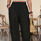 Women's Relaxed Fit Cuffed Ankle Pants