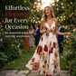 Women's Printed Spaghetti Strap Maxi Dress