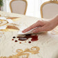 🎉 2026 Sale — Over 58,000 Sold!🌹Waterproof Gold Rose Tablecloth – Embossed Effect, Stain-Resistant, Elegant ✨