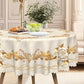 🎉 2026 Sale — Over 58,000 Sold!🌹Waterproof Gold Rose Tablecloth – Embossed Effect, Stain-Resistant, Elegant ✨