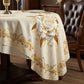 🎉 2026 Sale — Over 58,000 Sold!🌹Waterproof Gold Rose Tablecloth – Embossed Effect, Stain-Resistant, Elegant ✨
