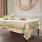 🎉 2026 Sale — Over 58,000 Sold!🌹Waterproof Gold Rose Tablecloth – Embossed Effect, Stain-Resistant, Elegant ✨