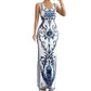 Women's Classic Floral Print Maxi Dress