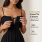 Women's Chic Waist Cutout Spaghetti Strap Maxi Dress