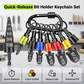 Multicolor Screwdriver Bit Holder Keychain Extension Bar