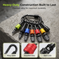 Multicolor Screwdriver Bit Holder Keychain Extension Bar