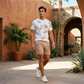 Men's Summer Printed 2-Piece Set