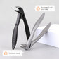Splash-Proof Stainless Steel Nail Trimmer