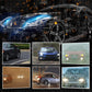 2 pcs Car LED light bar With Remote Control