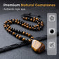 Men's Tiger's Eye Beaded Necklace