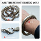 Unisex Stainless Steel Textured Link Bracelet