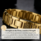 Unisex Stainless Steel Textured Link Bracelet