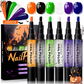 Quick-Dry Halloween Nail Polish Pen Set