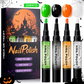 Quick-Dry Halloween Nail Polish Pen Set