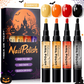 Quick-Dry Halloween Nail Polish Pen Set
