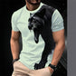 Men's Breathable Graphic Printed T-Shirt