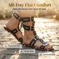Lace-Up Roman Style Flat Sandals for Summer