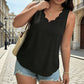 Plus Size Casual Summer Flowy Cami Top