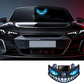 Solar Devil Eye LED Car Warning Light