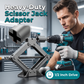 Universal Scissor Jack Adapter Steel Socket Drive Tool for Drills