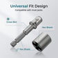 Universal Scissor Jack Adapter Steel Socket Drive Tool for Drills