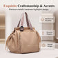 Multi-functional Women Nylon Backpack Convertible Tote Shoulder Bag