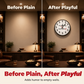 Novelty Wall Clock for Party Decor Decoration