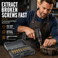 High-Speed Steel Damaged Screw Extractor Set