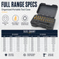High-Speed Steel Damaged Screw Extractor Set