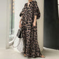 Leopard Print Oversized Maxi Shirt Dress