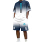Men's Summer T-Shirt & Shorts Two-Piece Set