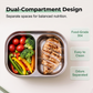 Portable Electric Heated Lunch Box Water-Free Food Warmer