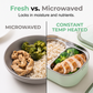 Portable Electric Heated Lunch Box Water-Free Food Warmer