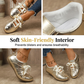 Women's Metallic Lace-Up Fashion Sneakers