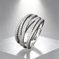 ⏳Time-Limited Special⏰Adjustable Multi-Band Crossover Ring