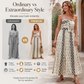 Women's Strapless Geometric Print Wide-Leg Jumpsuit