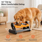 Adjustable Height Ergonomic Elevated Pet Bowl