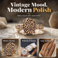 Vintage Leopard Print Oval Ring