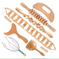 7-Piece Wooden Therapy Massage Tool Set