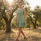 Women's Sleeveless Asymmetric Collar Dress