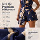 Women's Printed Slit Cami & Shorts 2-Piece Set