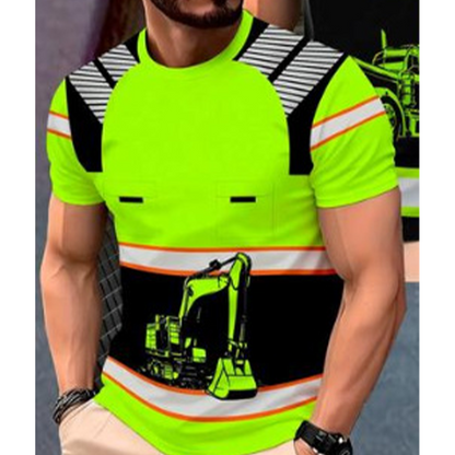 Bold Excavator Graphic Tee