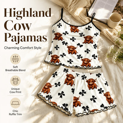 📢📢40% OFF !! ⏰Summer Sleepless Spaghetti Strap Cami Sleepwear Set