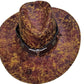 🤠Vintage Wide Brim Cowboy Hat with Adjustable Strap