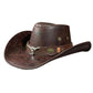 🤠Vintage Wide Brim Cowboy Hat with Adjustable Strap