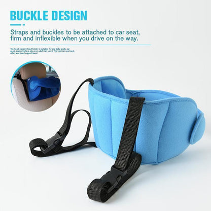 📢📢50% OFF !! 👧Protect your child’s sleep safety ⏰Kids Car Sleeping Head Support Band – Adjustable Toddler Sleep Headrest Pillow, Anti-Droop Child Head Stabilizer for Car Seats